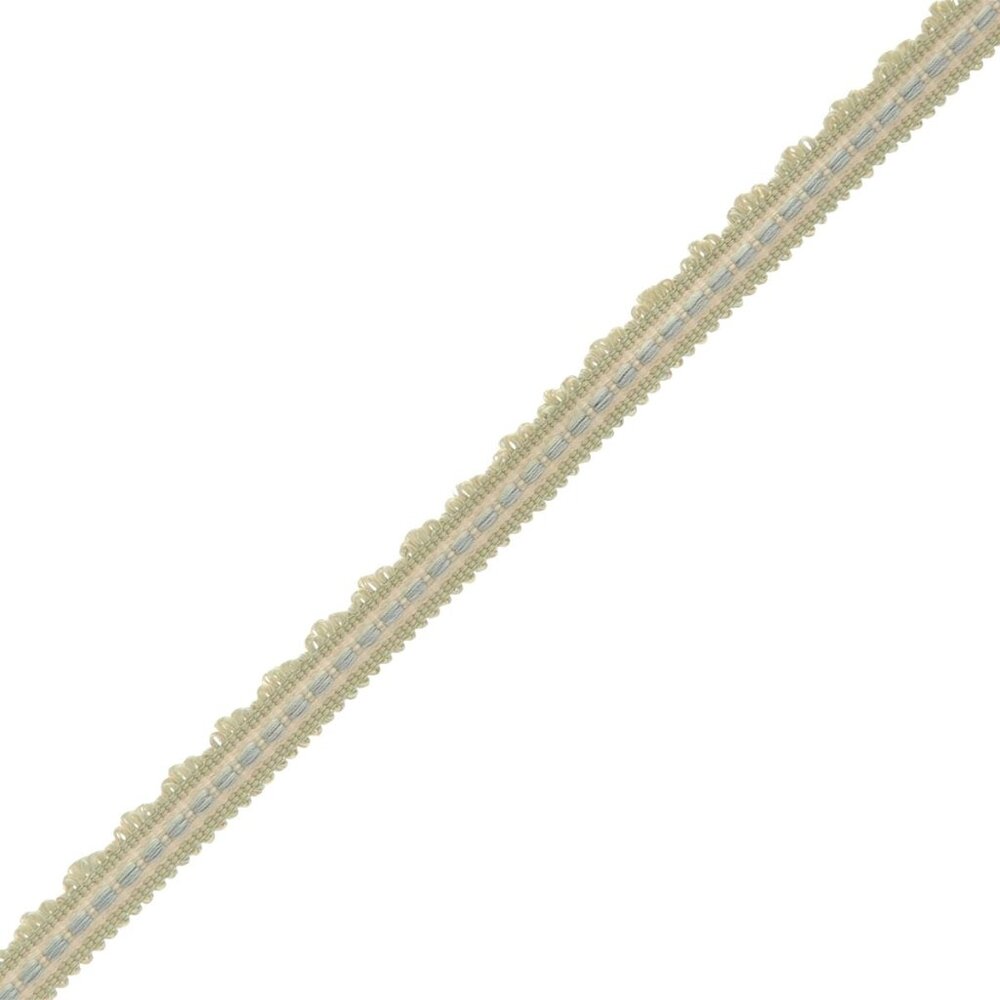 Samuel & Sons 7 Yds 1/2" Lancaster Gimp 10 Sea Mist Braid Scallop Border Trim De